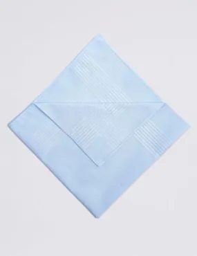 10 Pack Pure Cotton Handkerchiefs with Sanitized Finish