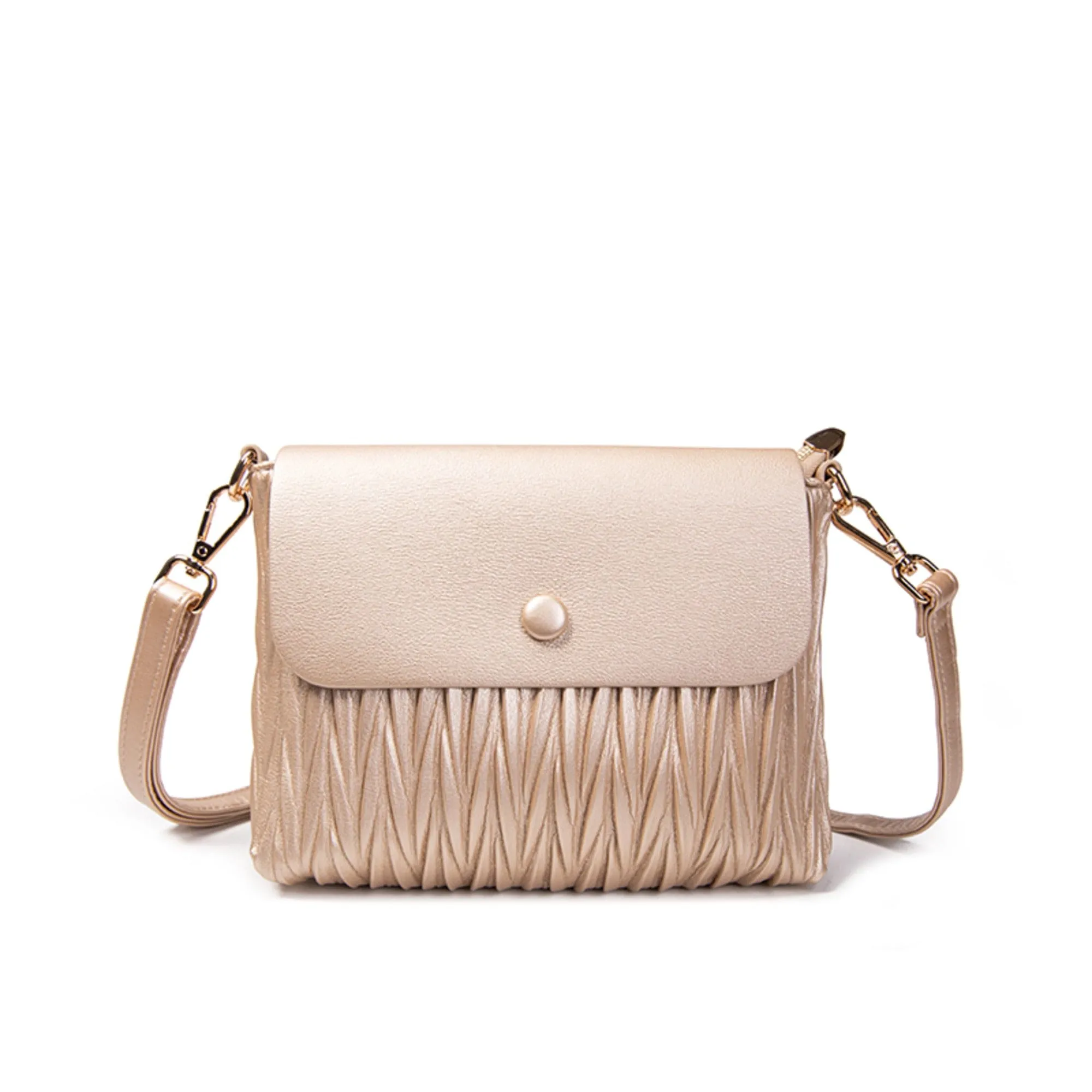 2529 Adriana Matelasse Crossbody Bag