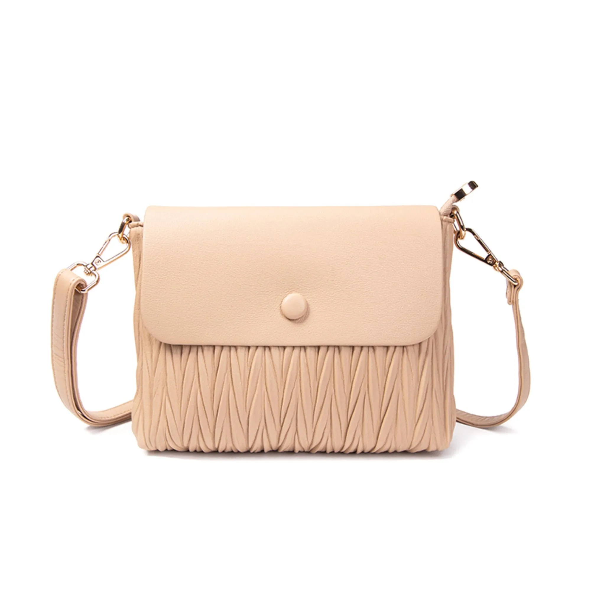 2529 Adriana Matelasse Crossbody Bag