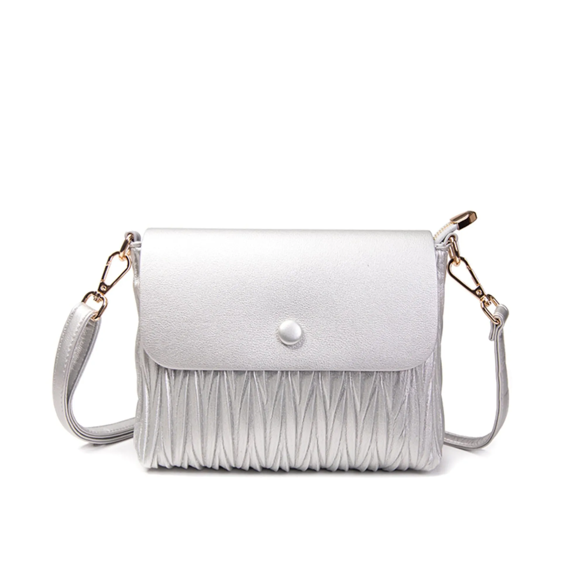 2529 Adriana Matelasse Crossbody Bag