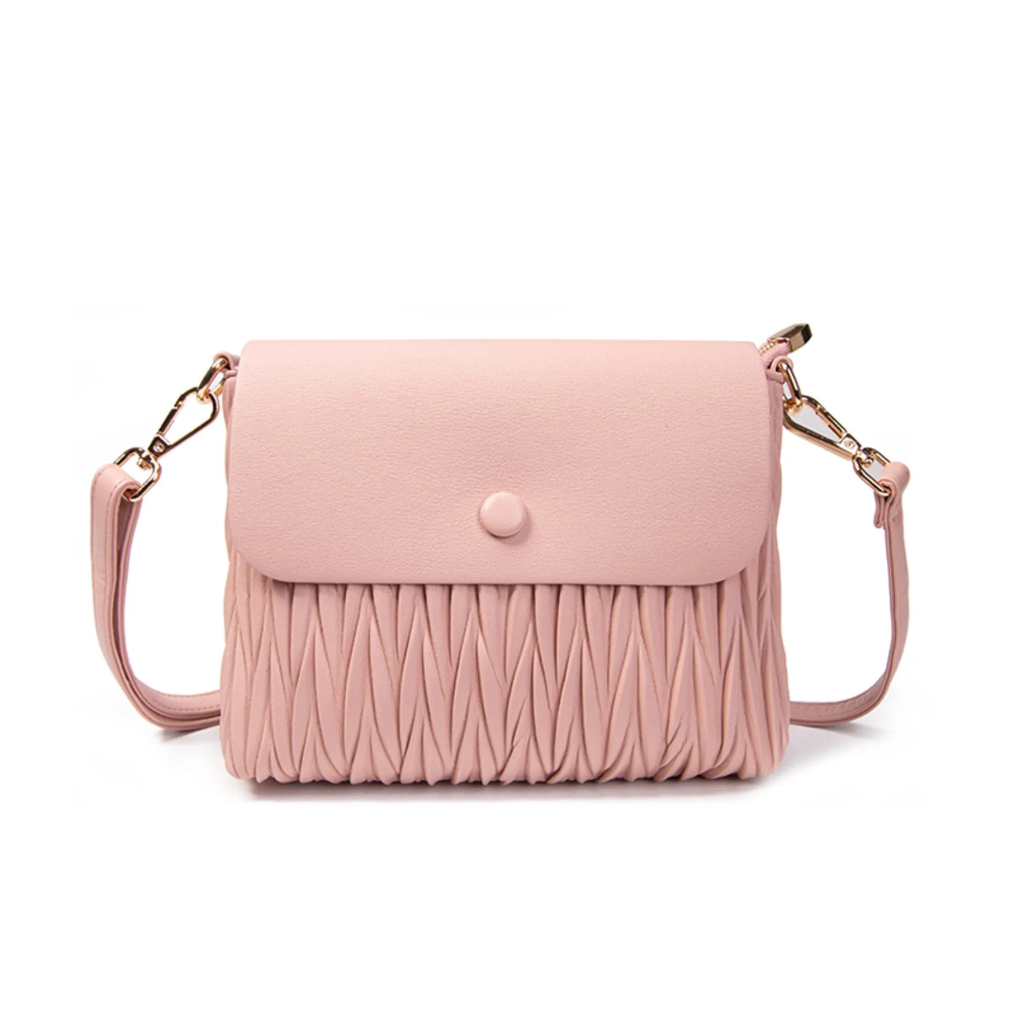 2529 Adriana Matelasse Crossbody Bag