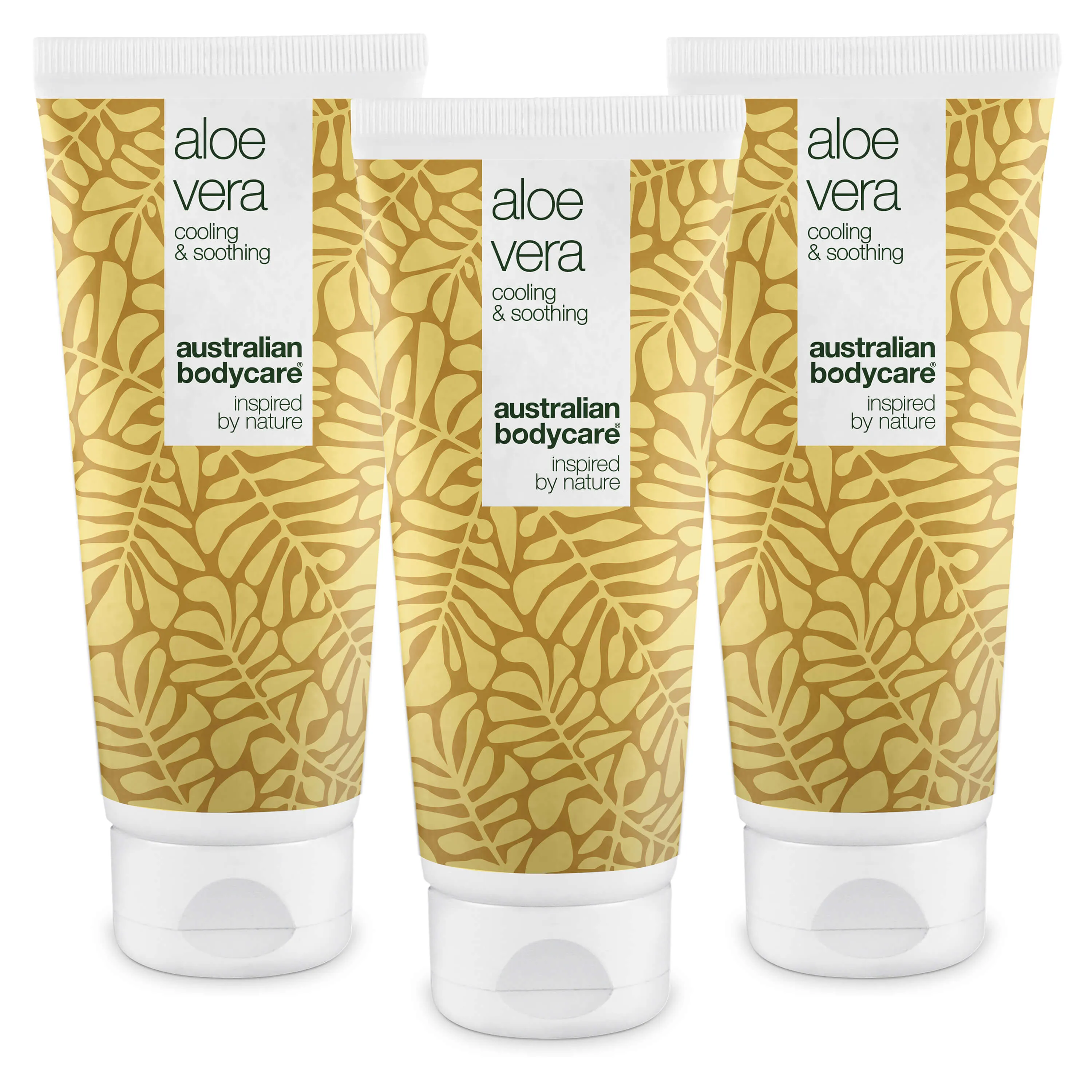 3 for 2 Aloe Vera gel 200 ml — package deal — Package deal with 3 Aloe Vera gel (200 ml): Tea Tree Oil