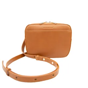 3-n-1 Crossbody- Cognac