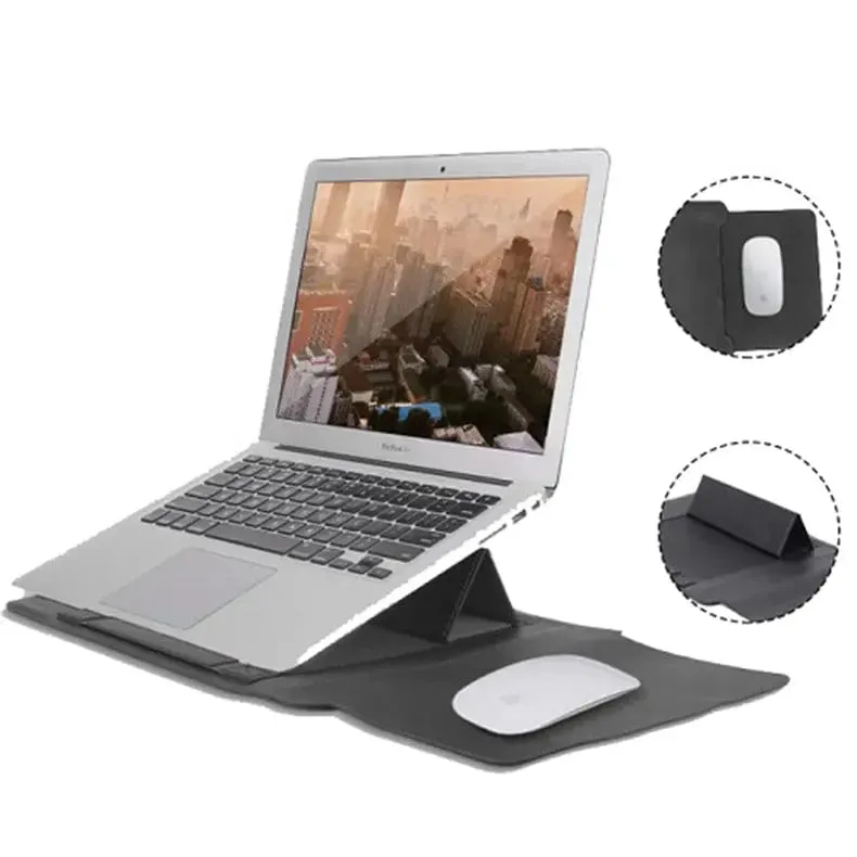 4-in-1 Portable Waterproof Integrated Stand Bag for MacBook | Laptop