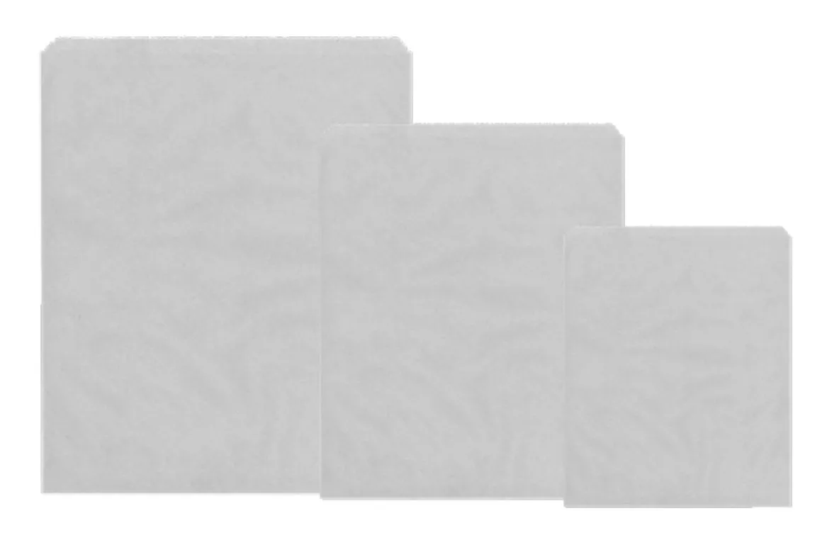 4 x 6 x 14 Baguette White Sulphite Paper Bags