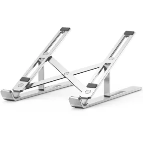 4XEM Two Prong Adjustable Laptop Metal Stand