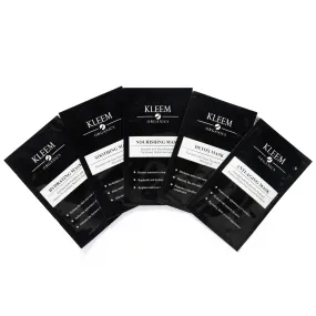 5 PACK FACE MASKS SET