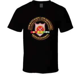 8th Battalion - 4th Artiller w SVC Ribbon T Shirt