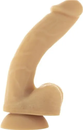 Addiction Andrew 8 Inch Bendable Dong | Realistic Caramel Silicone Dildo