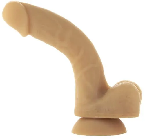 Addiction Andrew 8 Inch Bendable Dong | Realistic Caramel Silicone Dildo