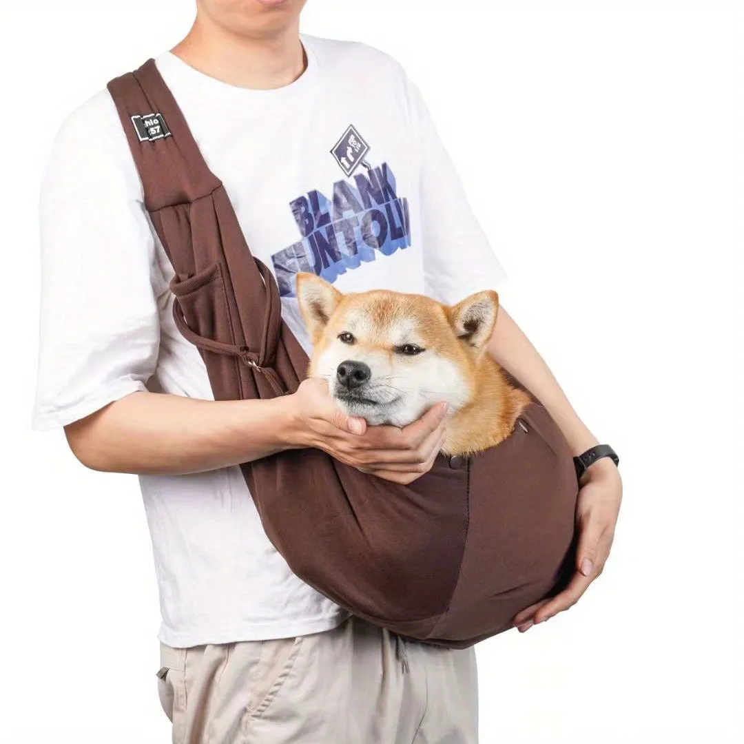 Adjustable Portable Pet Sling Comfortable Travel Bag for Large Dogs