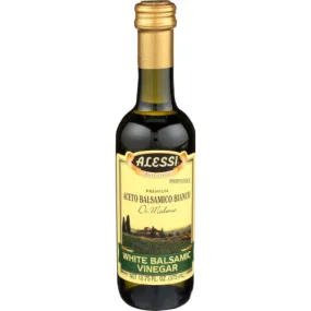 Alessi - White Balsamic Vinegar, 12.75 Oz - Pack of 6