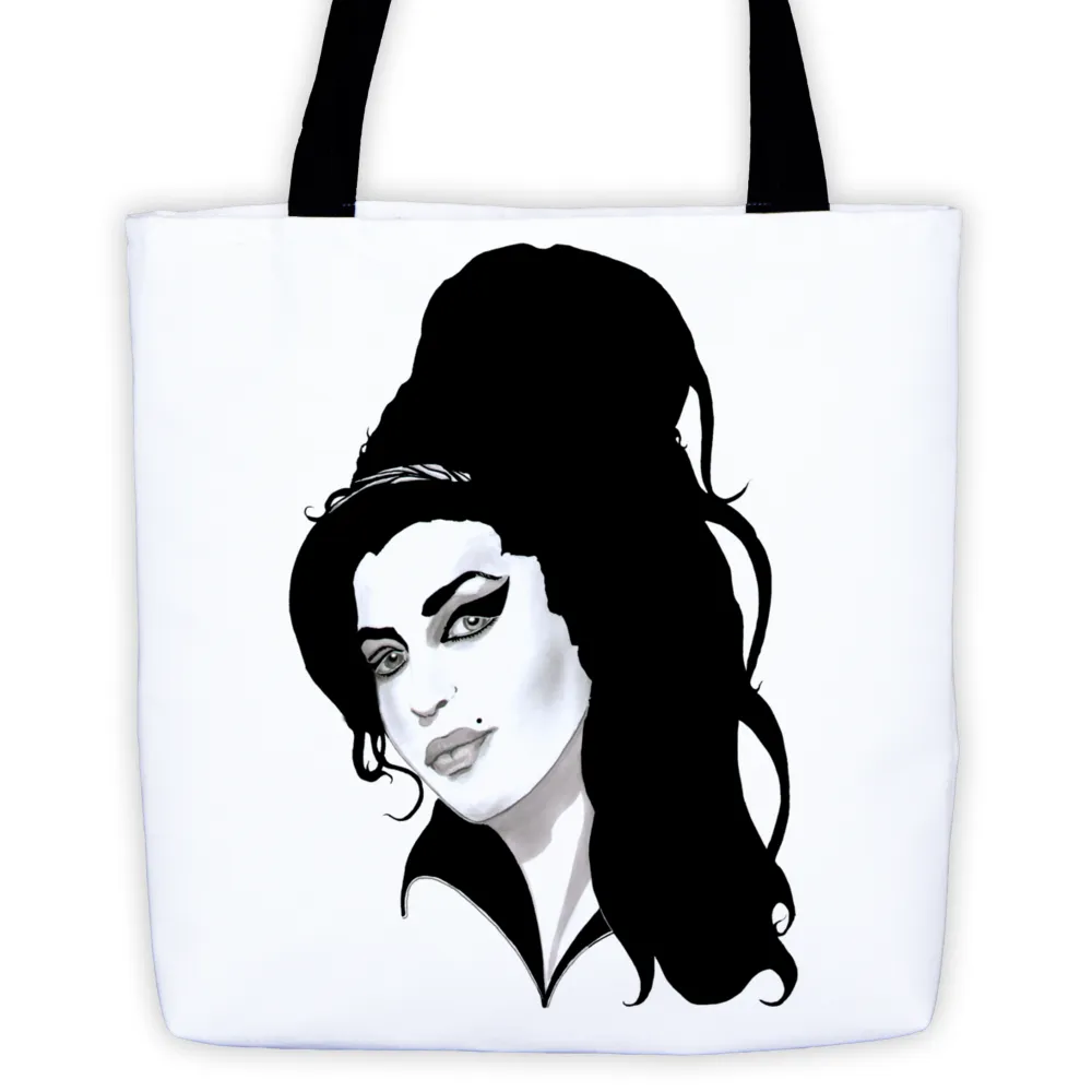 Amy Winehouse The Legend Tote Bag