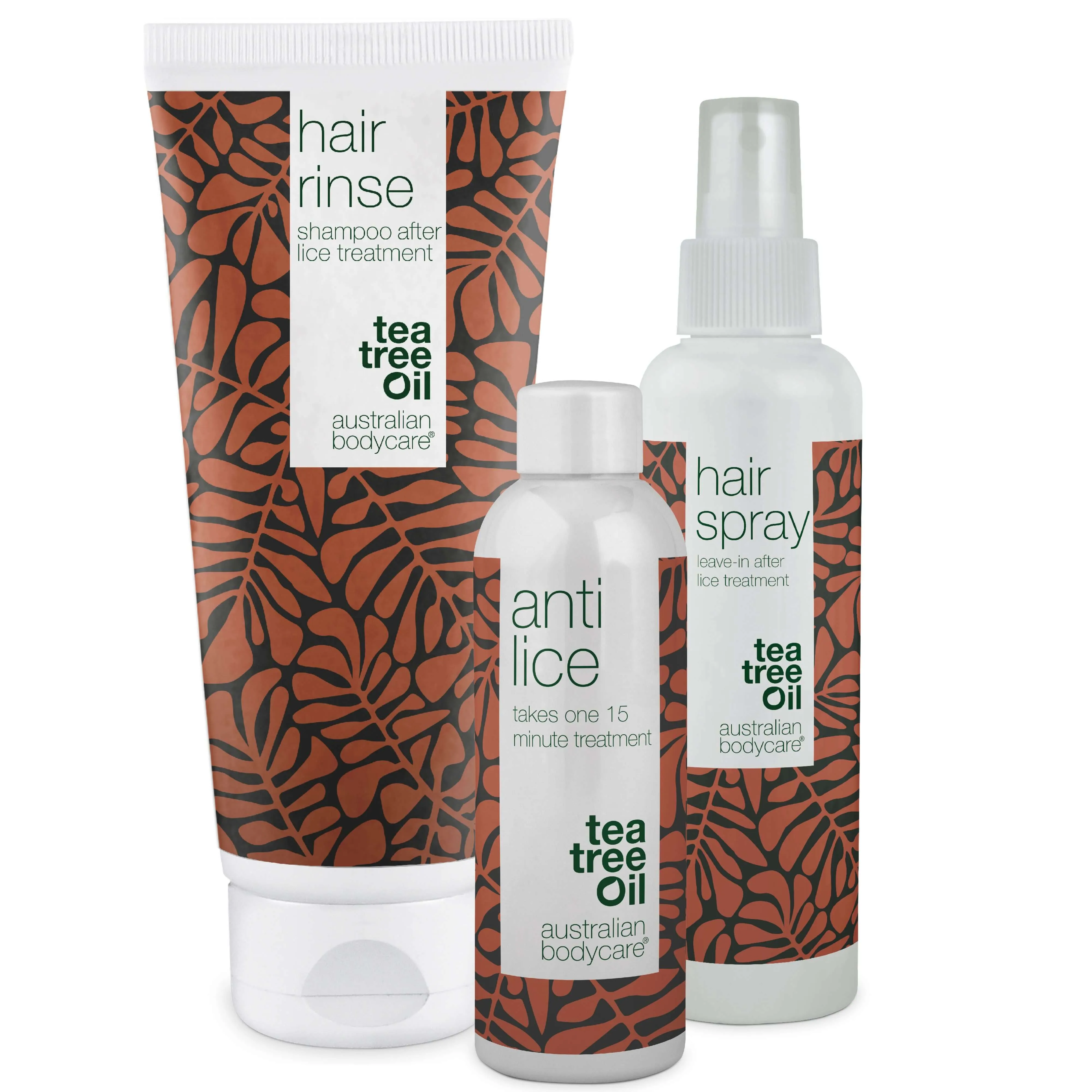 Australian Bodycare Head Lice Treatment Kit — 3 products for fast control of lice