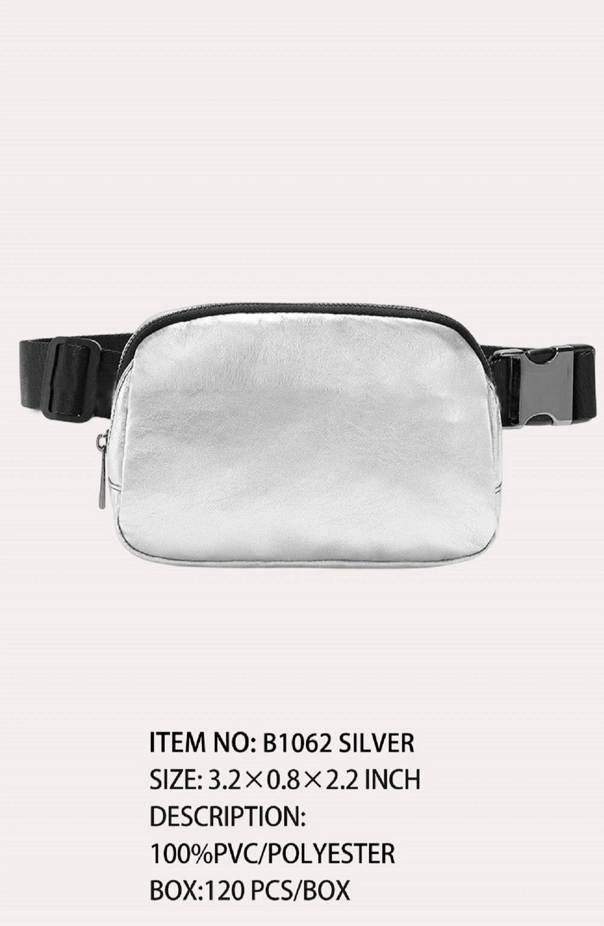 B1062 Liv Patent Leather Fanny Pack