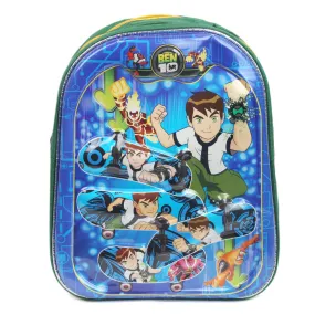 Ben 10 Character School Bag - Blue