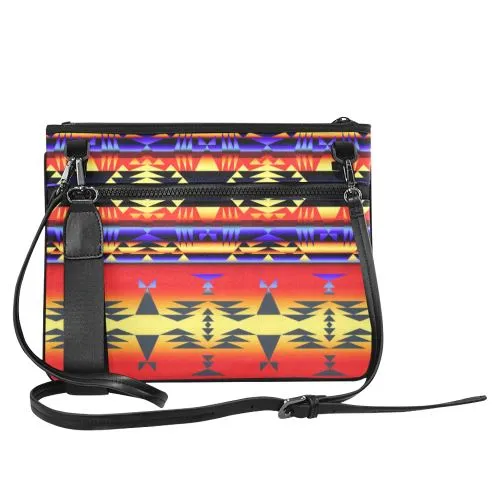 Between the San Juan Mountains Slim Clutch Bag