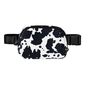 BGS0063 Cow Pattern Fanny Pack