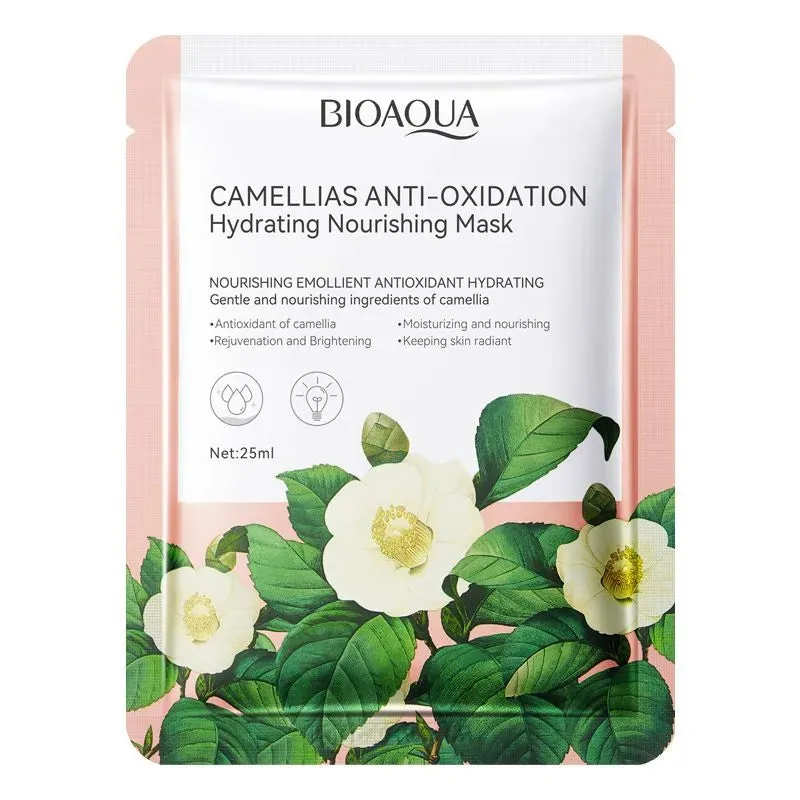 BIOAQUA Pack Of 03 Camellias Anti-Oxidation Hydrating Nourishing Rejuvenating Series For Women and for Girls