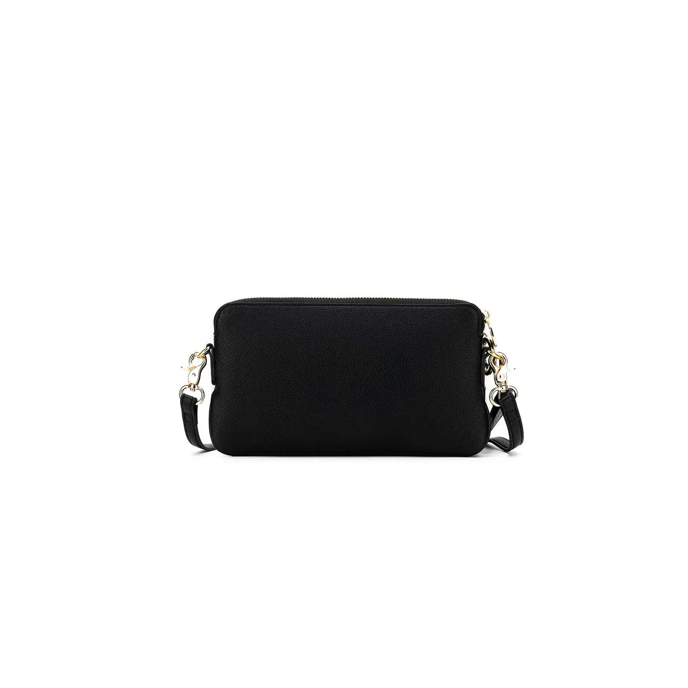 Black Caviar Design Destiny Crossbody Handbag - Black