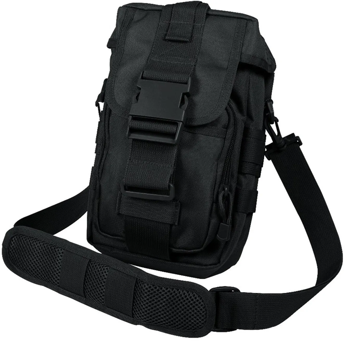 Black Flexipack MOLLE Tactical Shoulder Bag