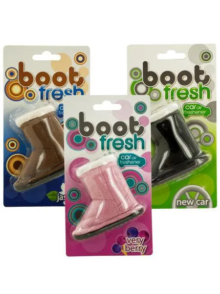 Boot Car Air Freshener (Available in a pack of 24)