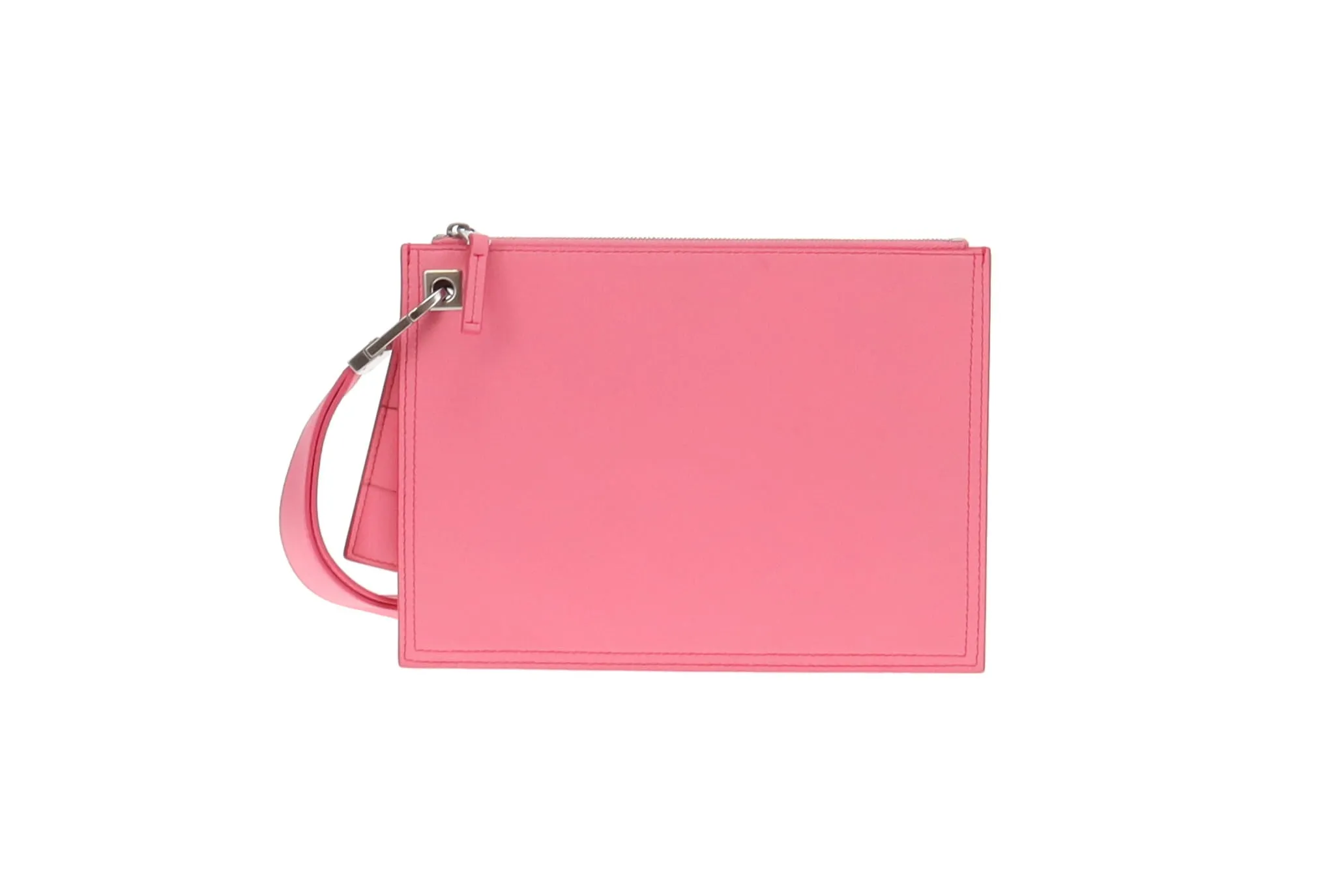 Bottega Veneta Maxi Intrecciato Pouch Rosa