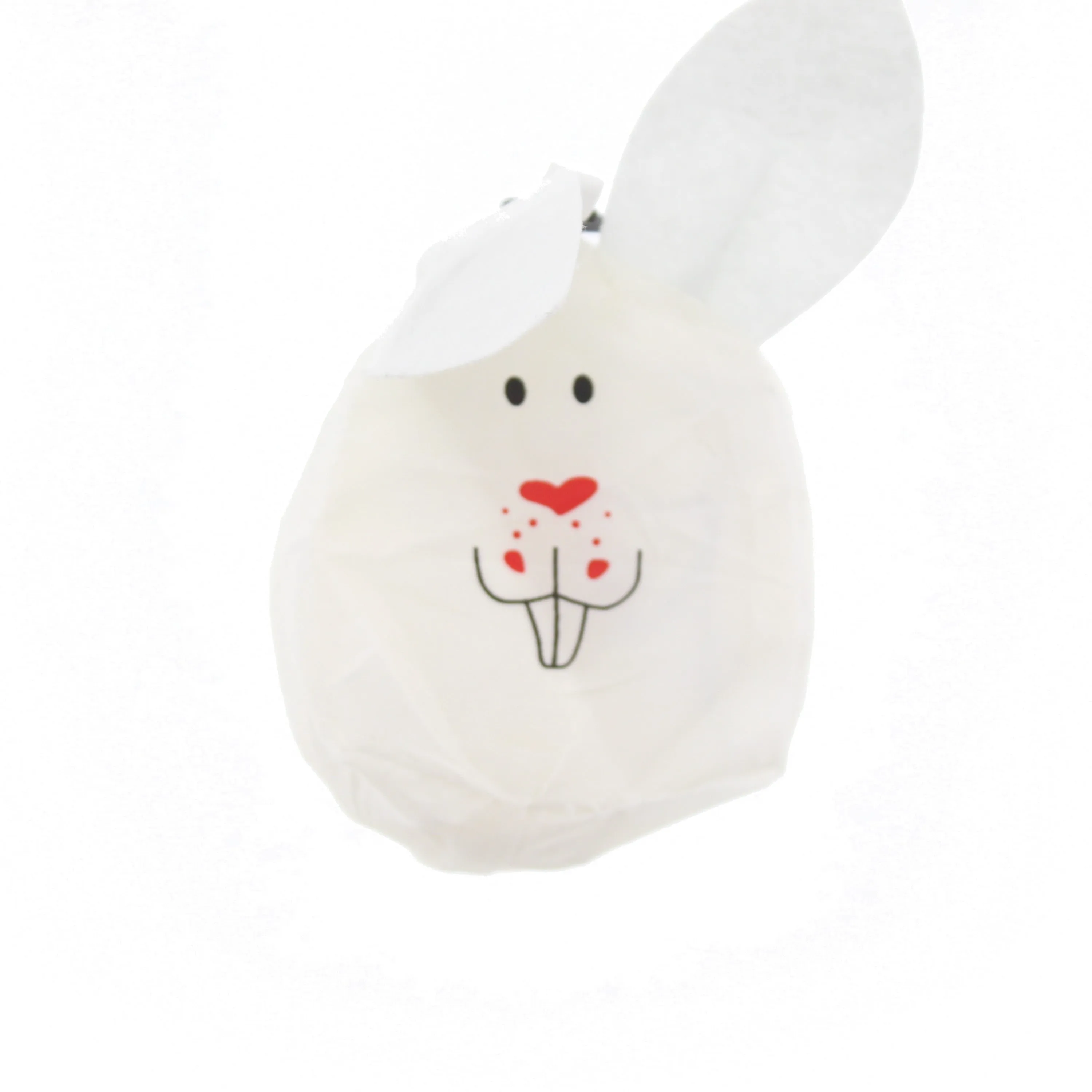 Bunny Themed Shopping Bag in Bunny Face Pouch