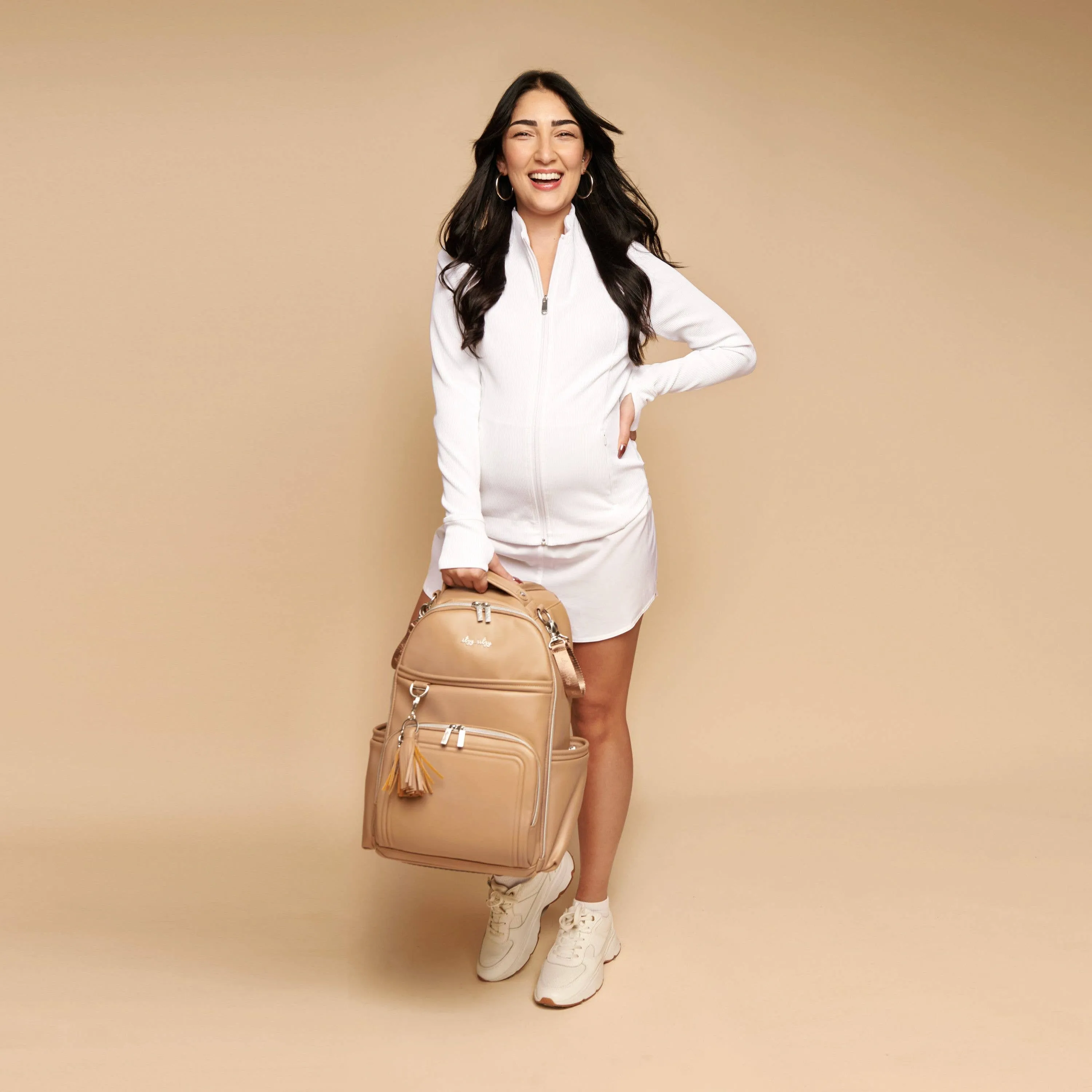 Chai Latte Boss Plus™ Backpack Diaper Bag