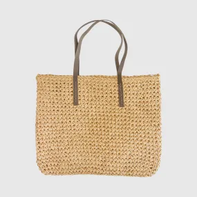 Chokore Straw Woven Large Tote Bag