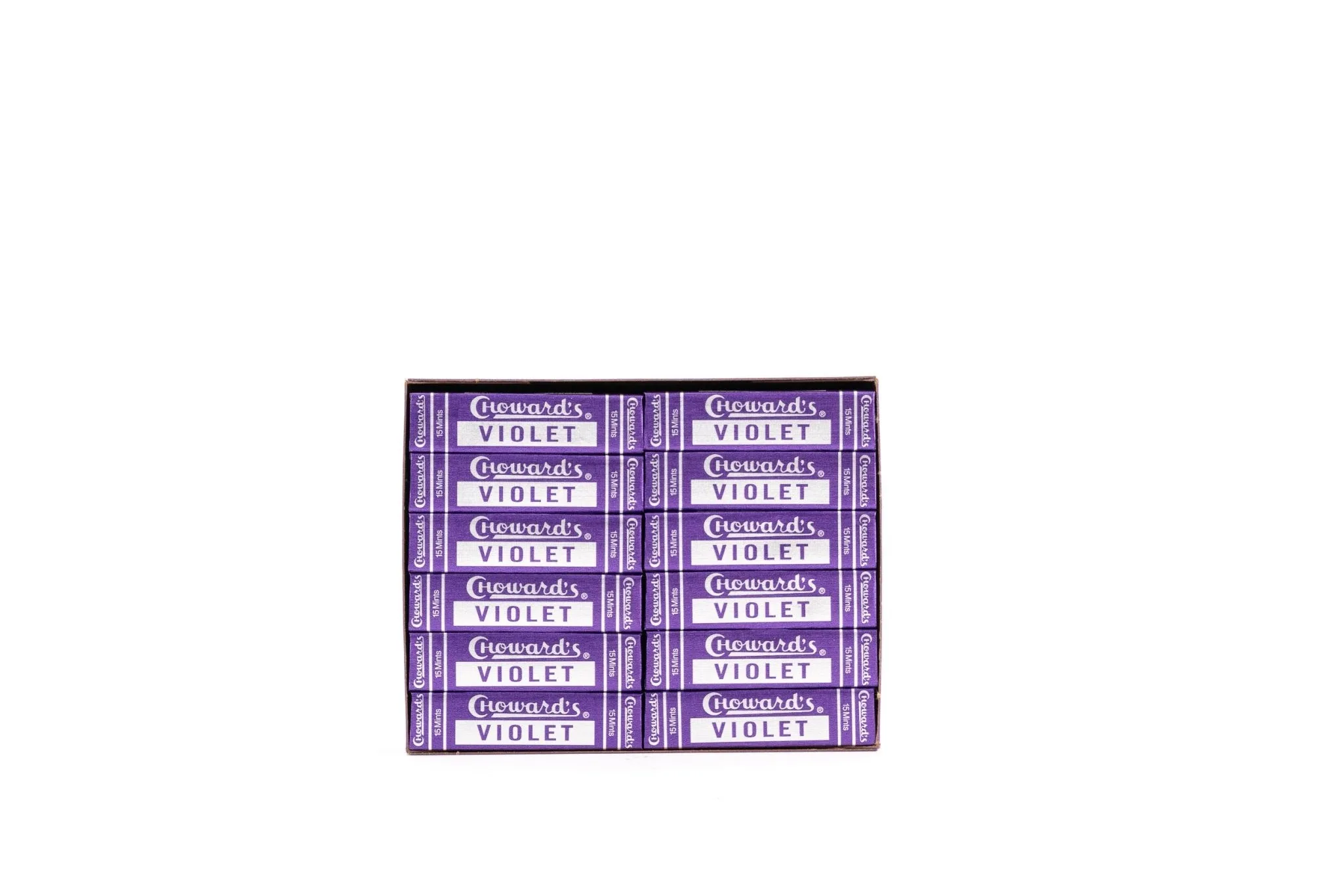 Chowards Violet Mints Candy Bulk Box (1.03 oz, 24 ct.)