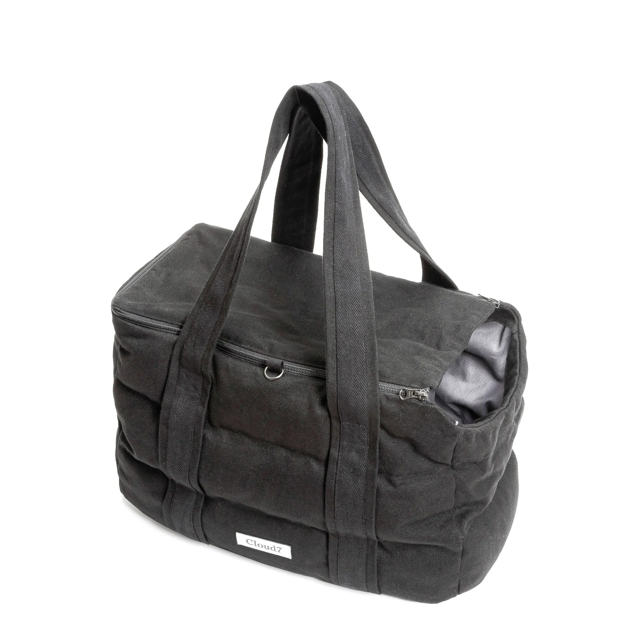 Cloud7, Canvas Dog Carrier, Bergamo Black