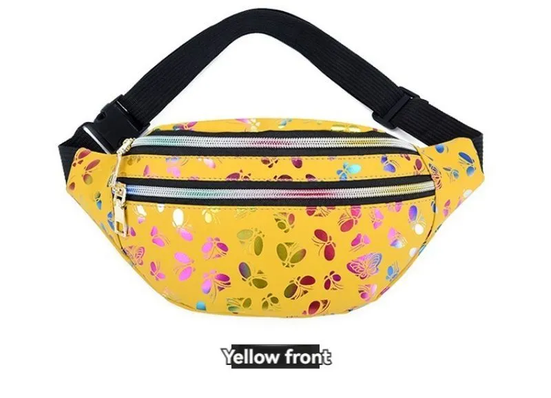 Colorful Double Zip Waist Bag - King Stone Brothers and Co™️