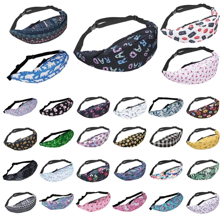 Colorful Waist Bag Fanny Packs Style Belt Bag Women Waist Pack Travelling Bag(yab912)