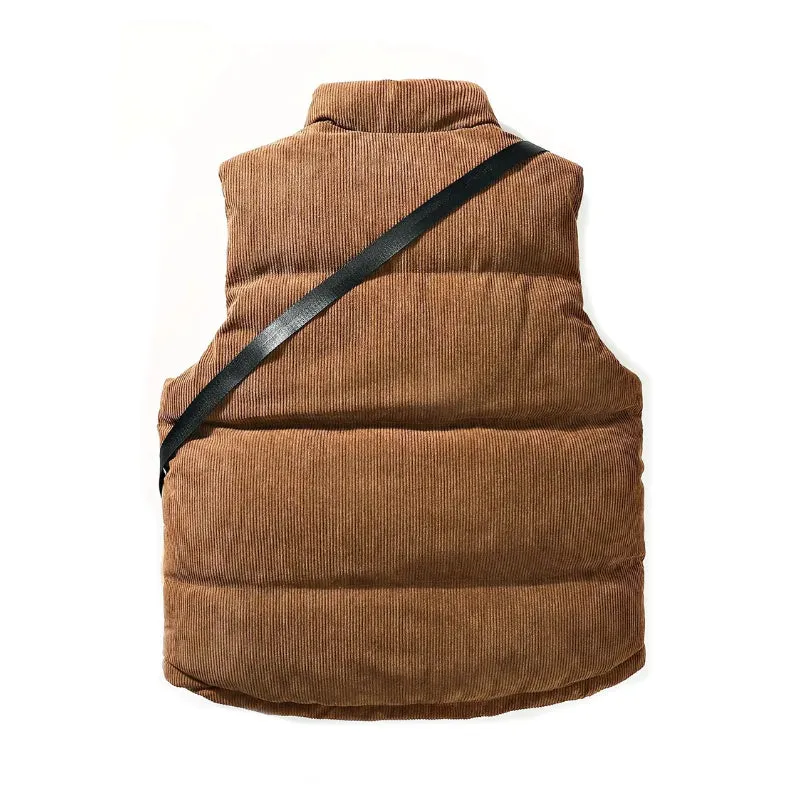 CORDUROY CLASSIC MEN'S VEST   FANNY PACK