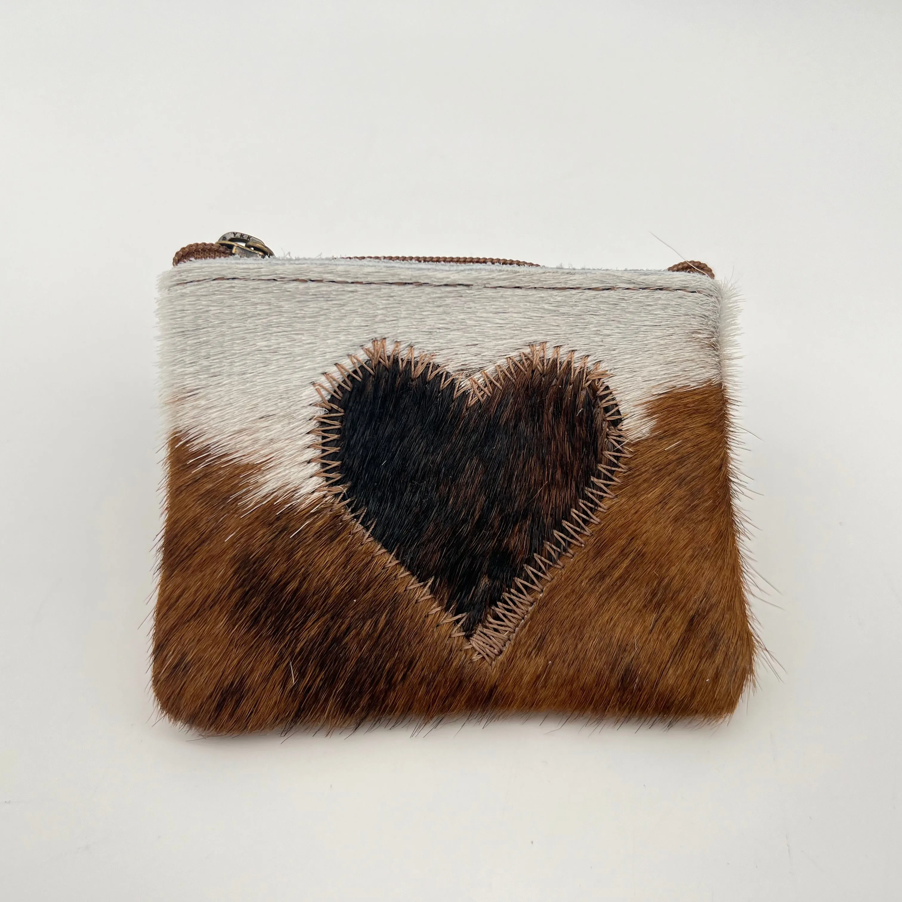 Cowhide Coin Purse