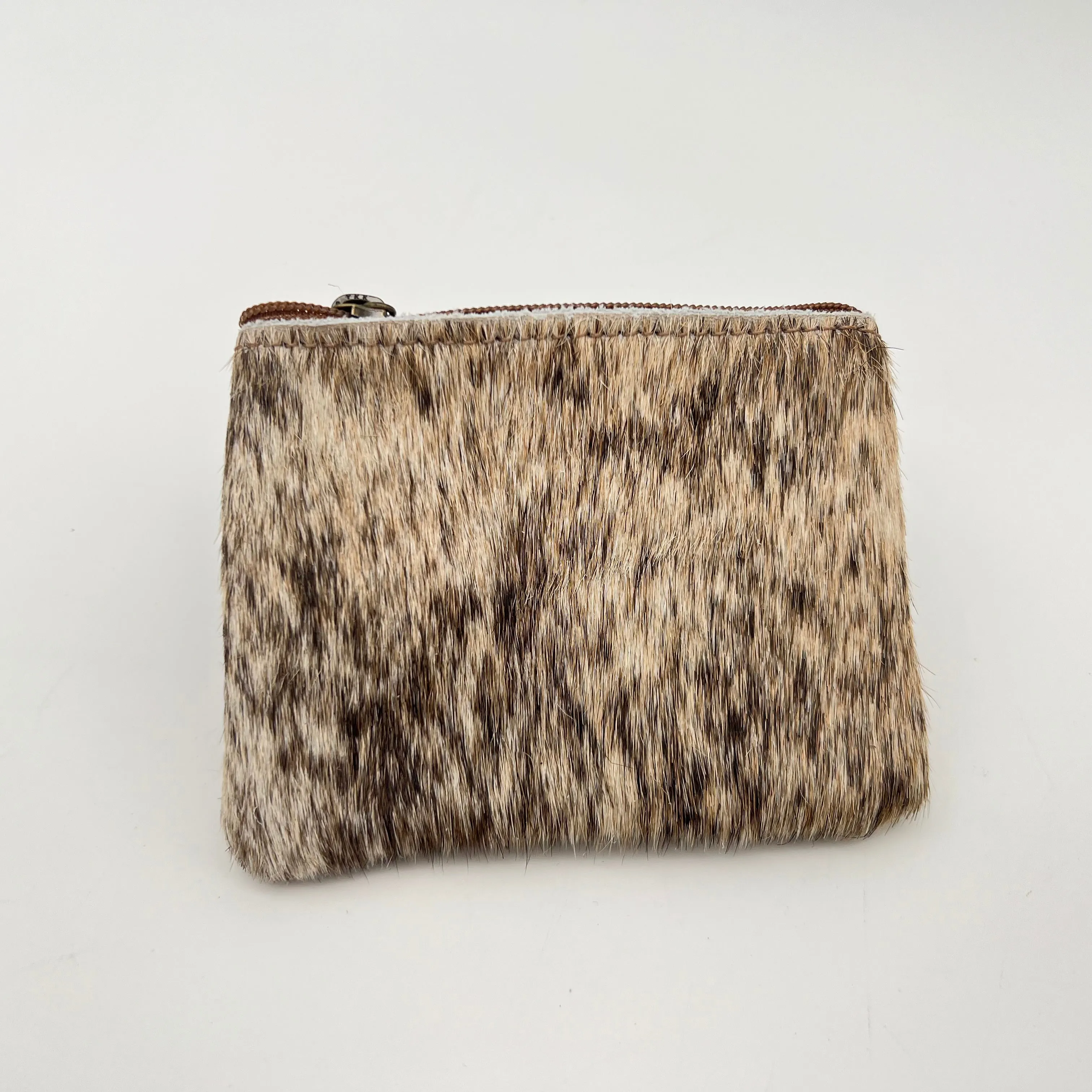 Cowhide Coin Purse