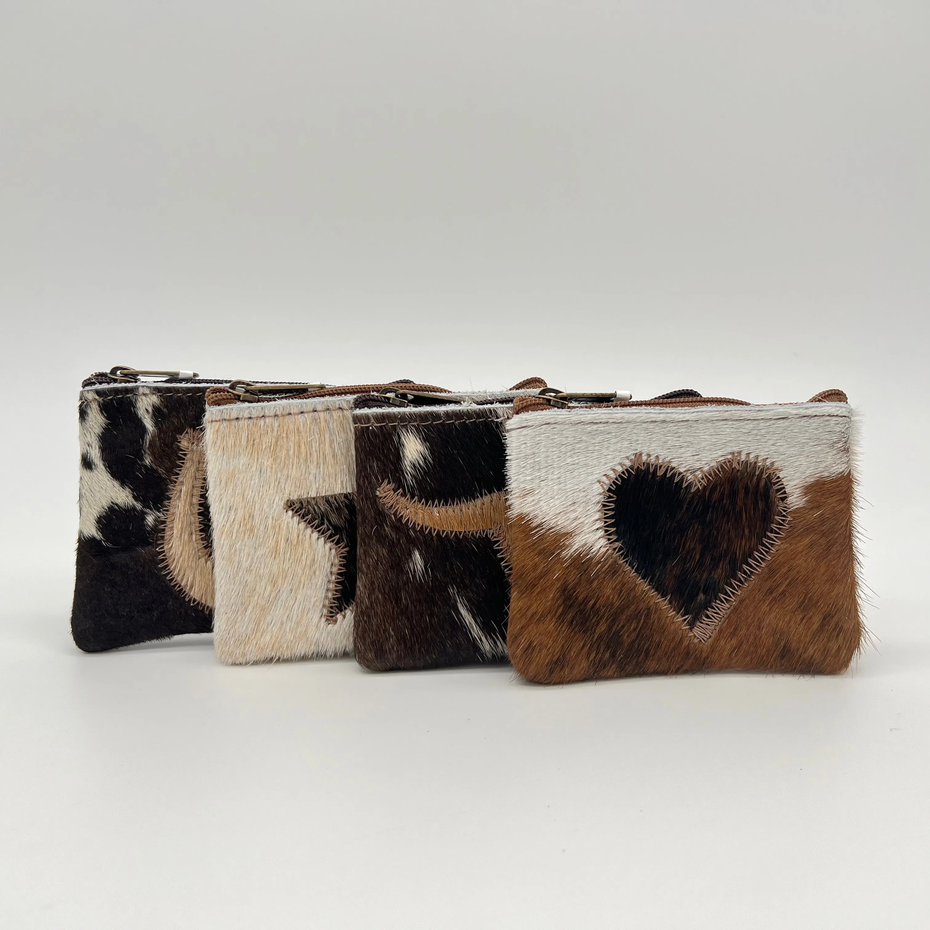 Cowhide Coin Purse