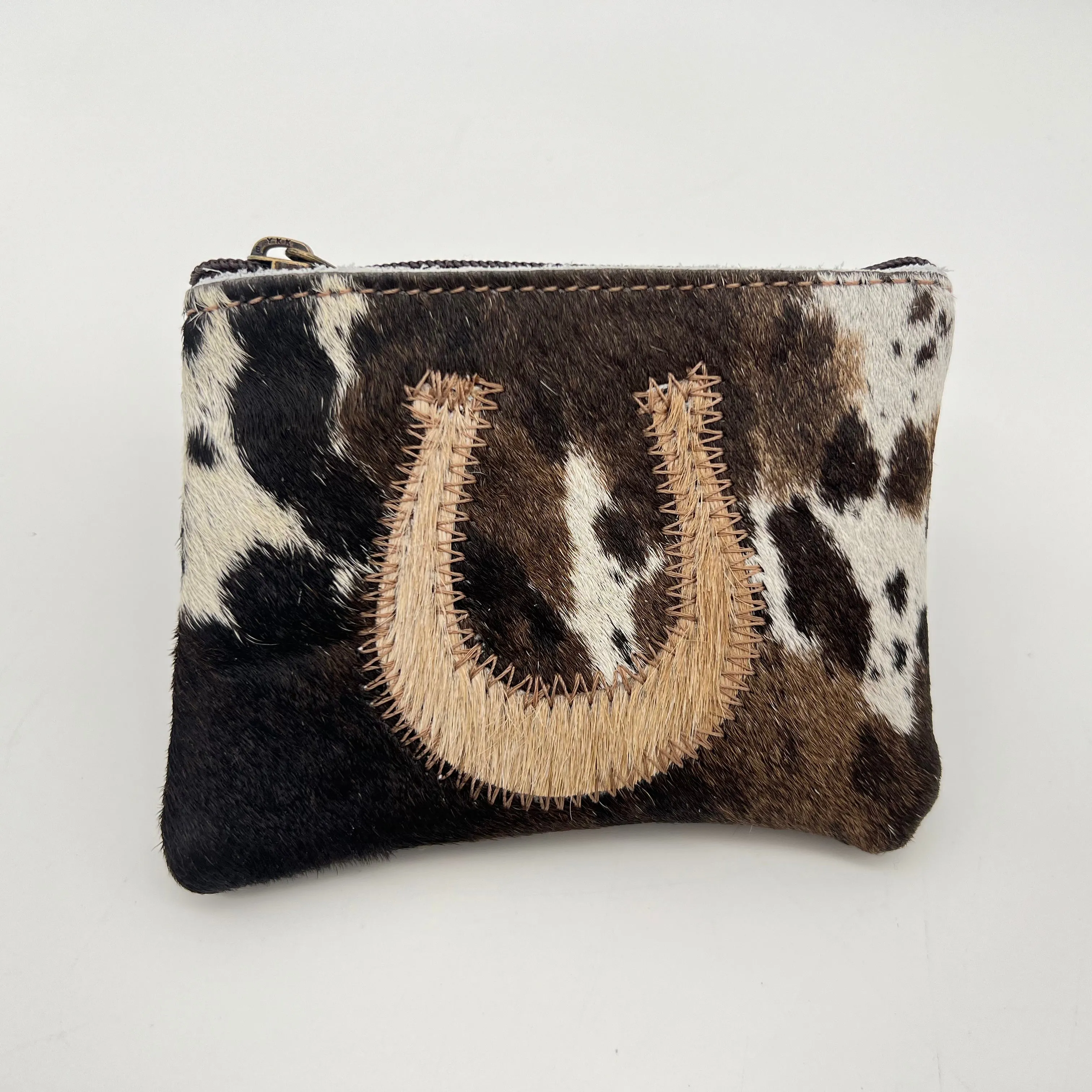 Cowhide Coin Purse