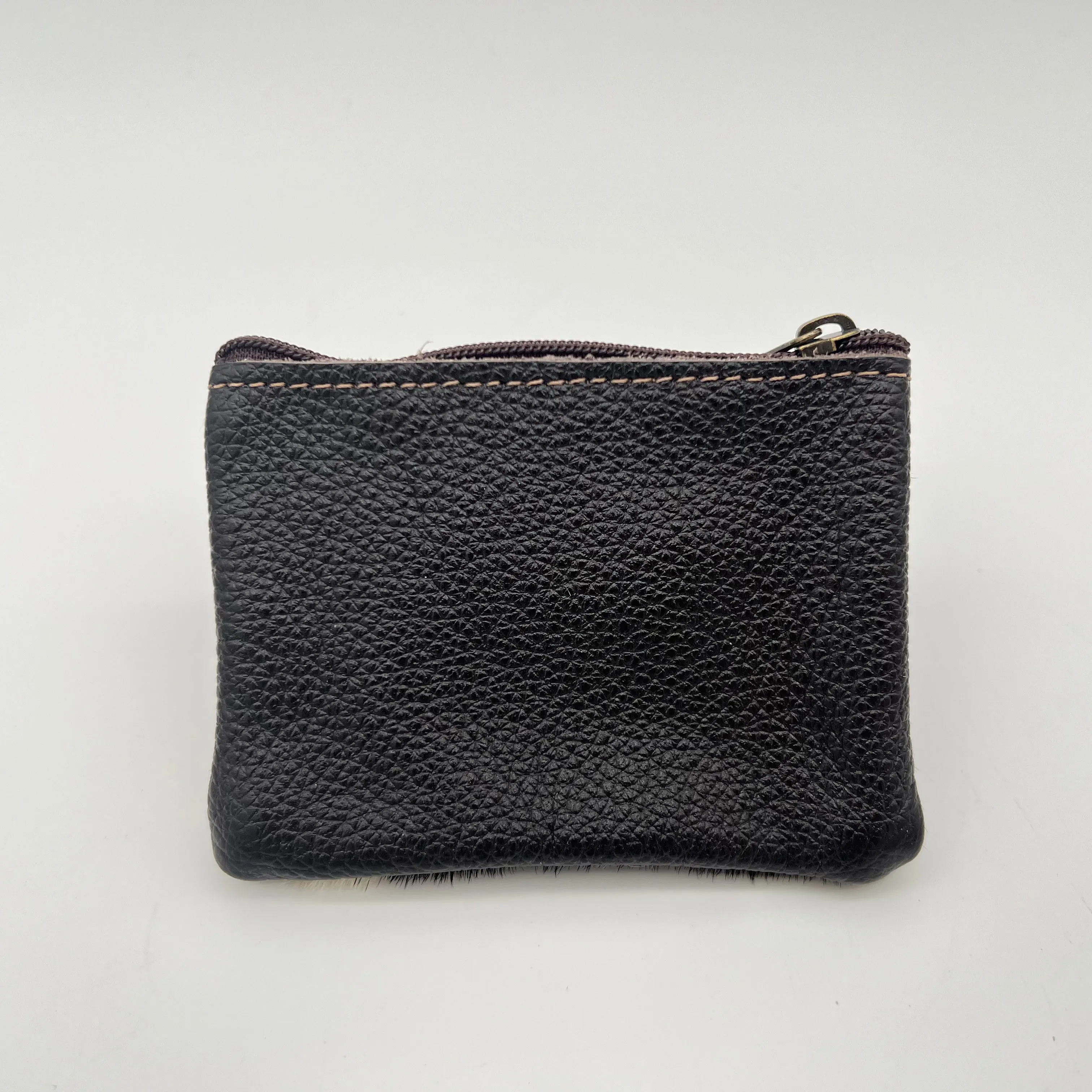 Cowhide Coin Purse