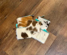 Cowhide Coin Purse