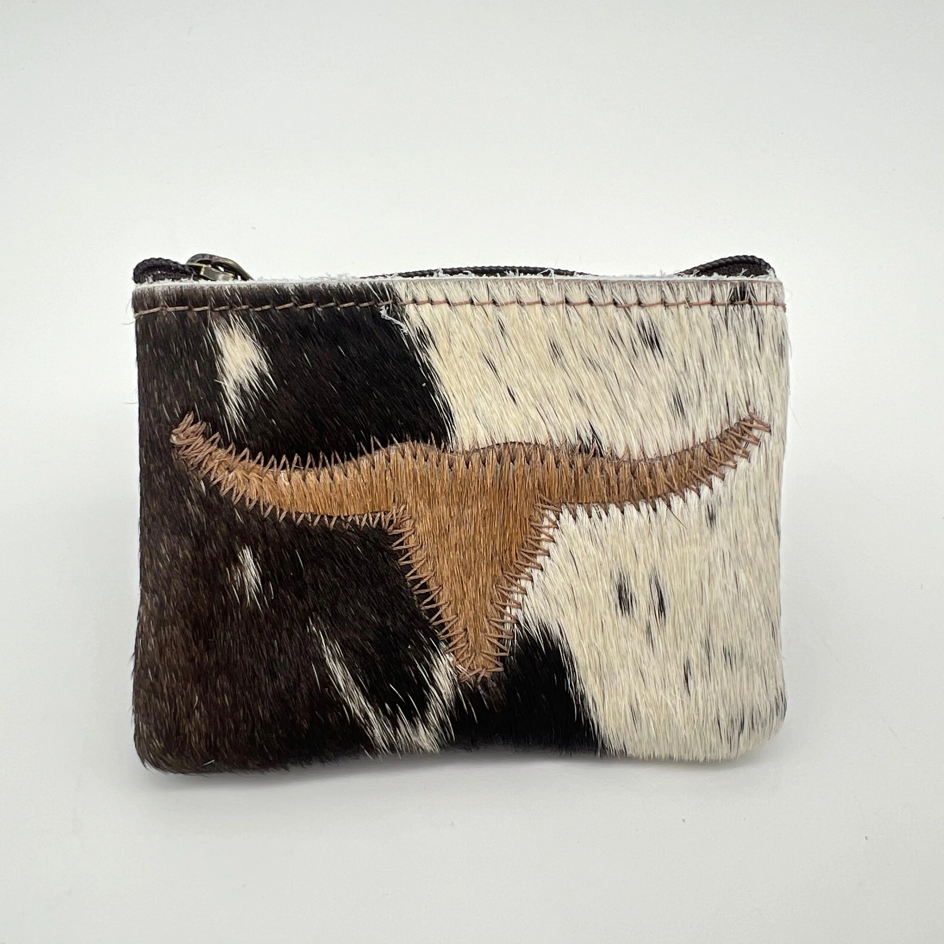 Cowhide Coin Purse