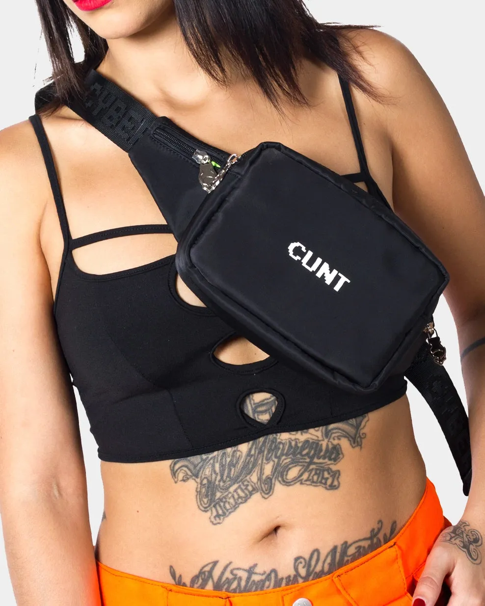 CUNT BUM BAG BLACK