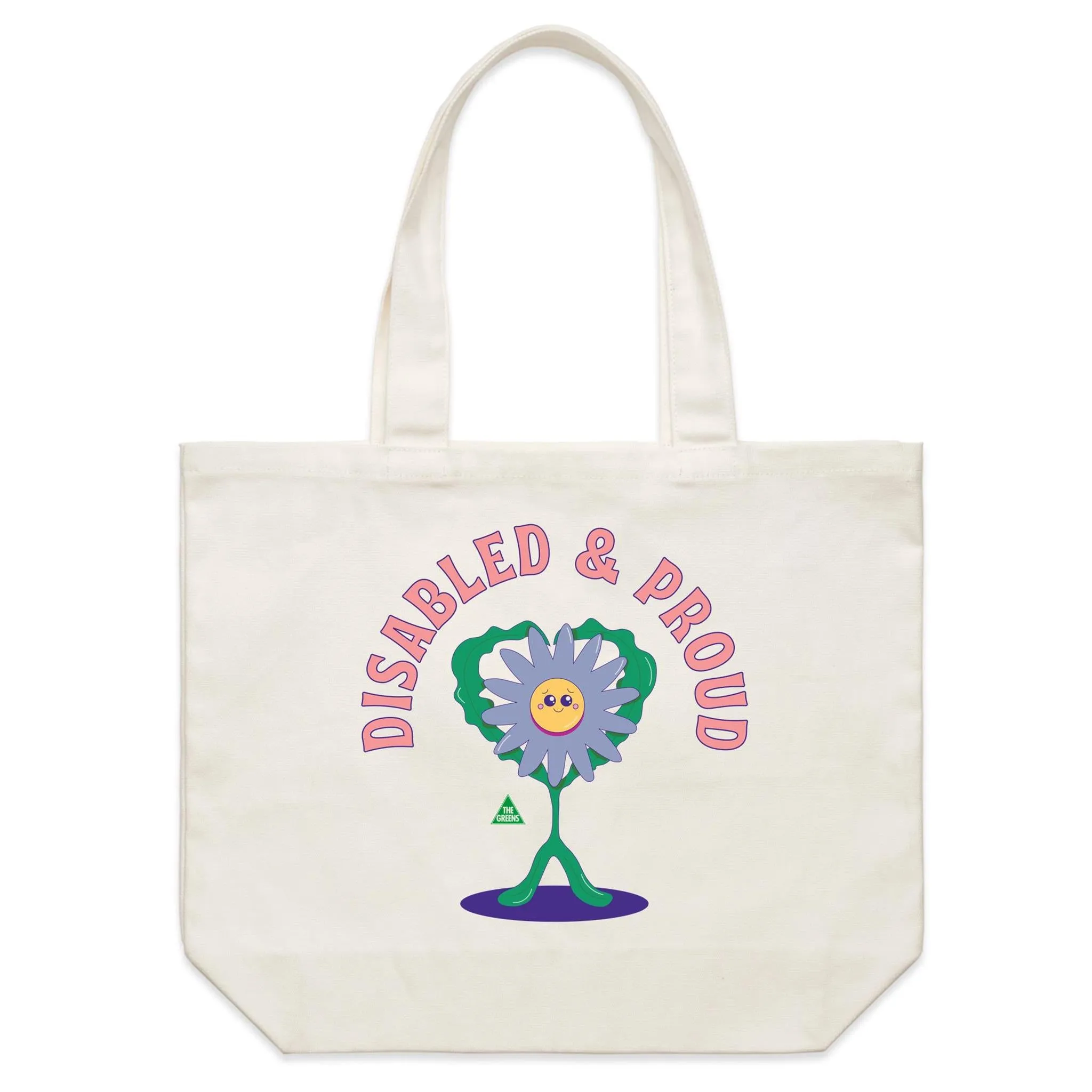 Disability Pride - Shoulder Canvas Tote Bag