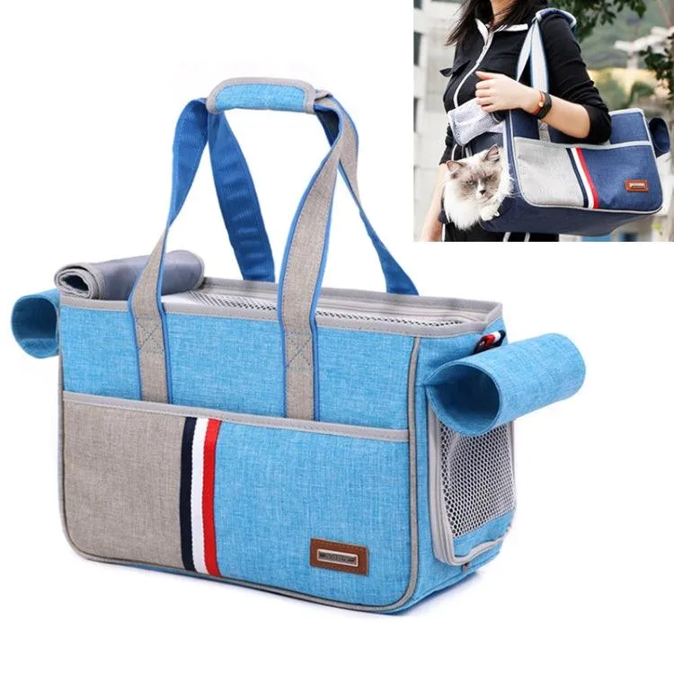 DODOPET Stylish Outdoor Pet Carrier Bag for Cats and Dogs - Spacious and Durable Oxford Cloth Handbag, Size: 29 x 20 x 51 cm