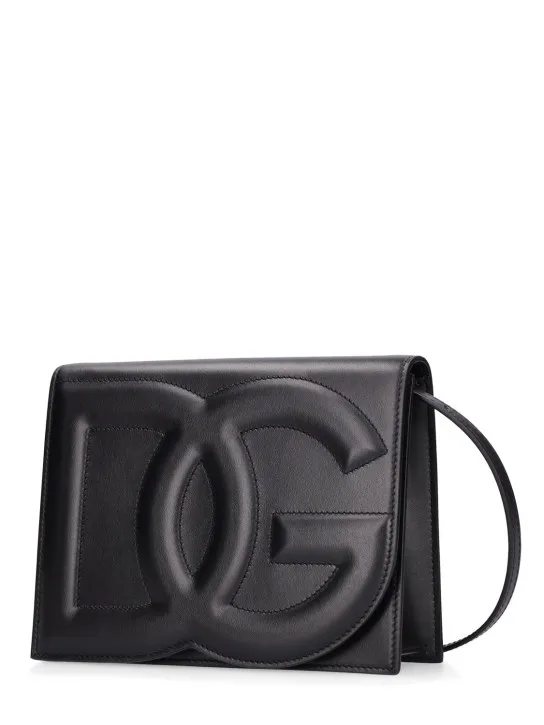 Dolce&amp;Gabbana   DG Logo leather shoulder bag 