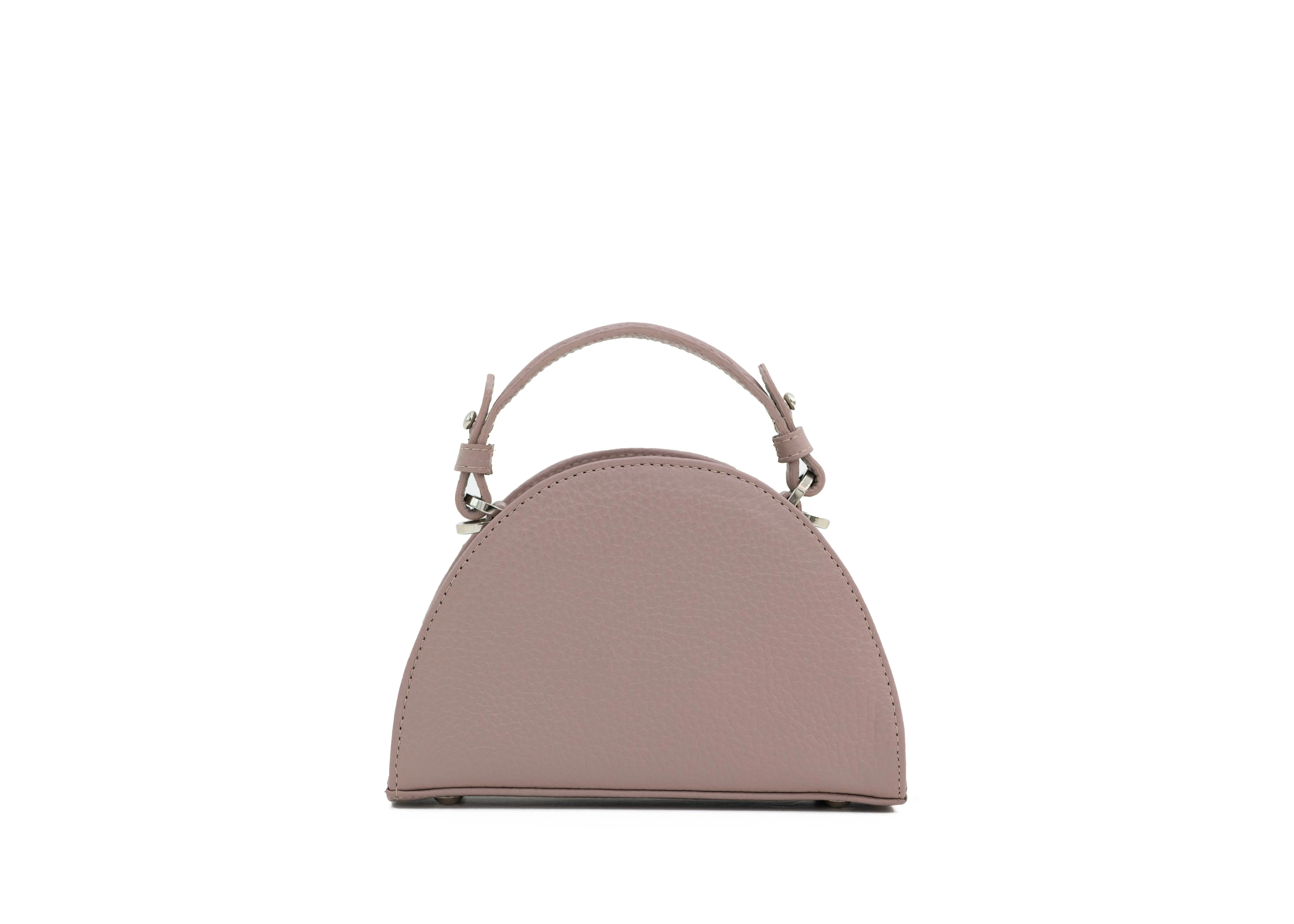 Dusty Pink Mini Jenna Taco Bag