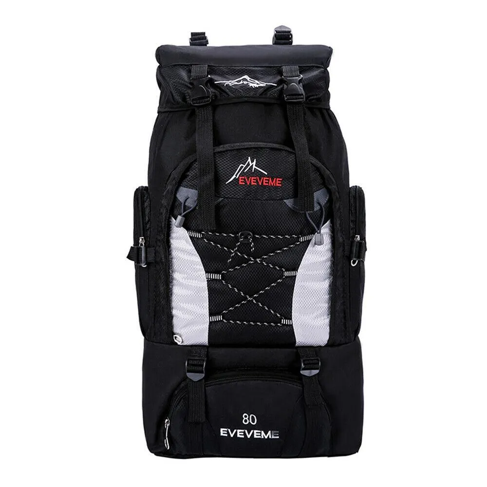 EVEPEAK™ 80L/100L Hiking Backpack | Waterproof, Ergonomic | Outdoor Camping Rucksack