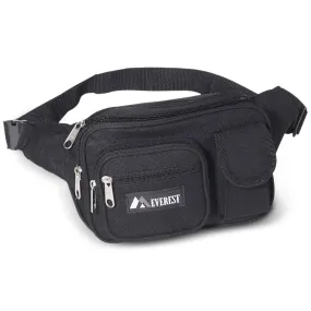 Everest Multiple Pocket Fanny Waist Pack