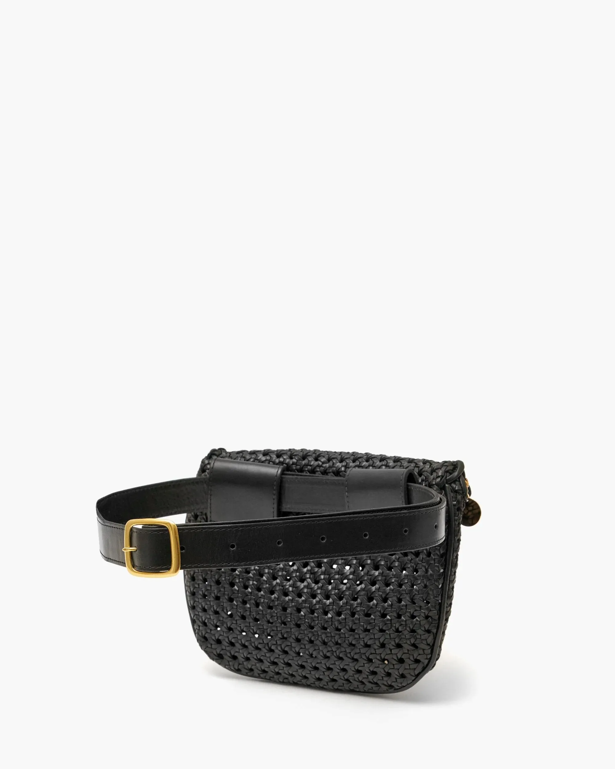 Fanny Pack Black Rattan